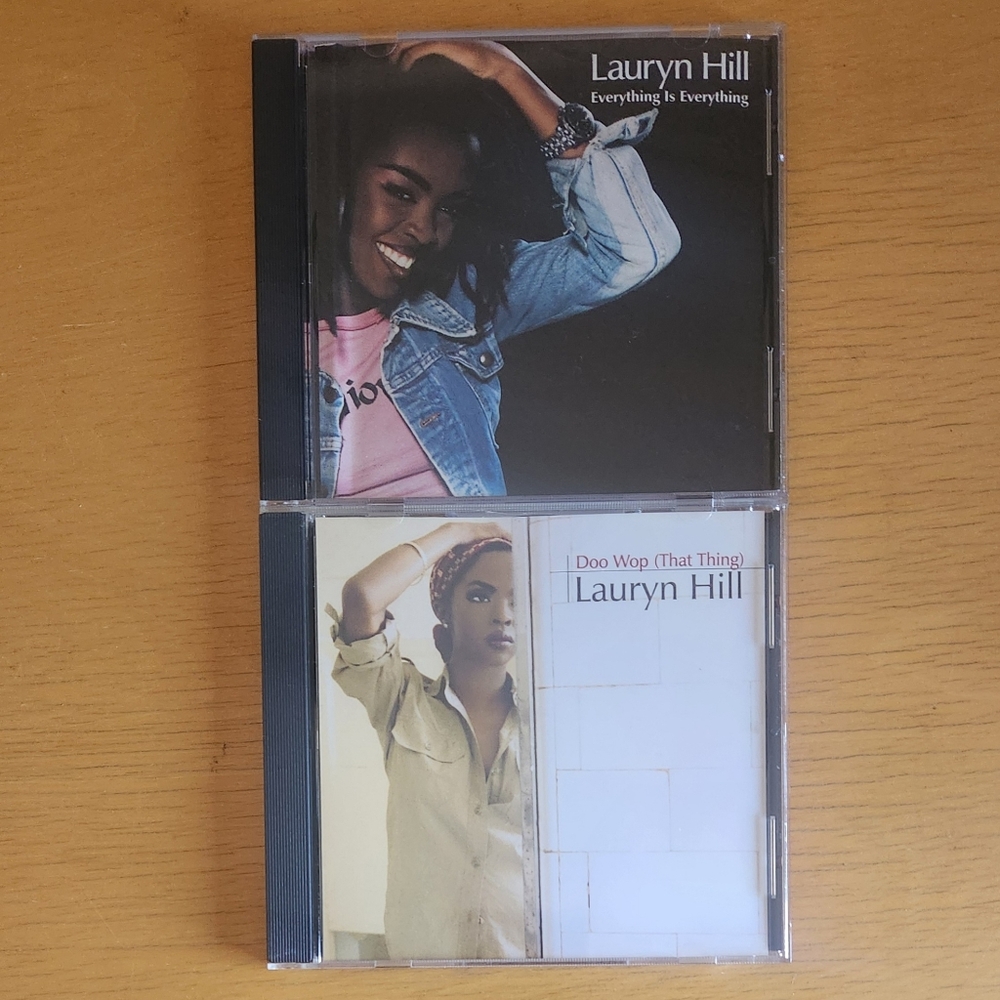 Lauryn Hill "Doo Wop (That Thing)", "Everything Is Everything" 90s CDs Lot of 2